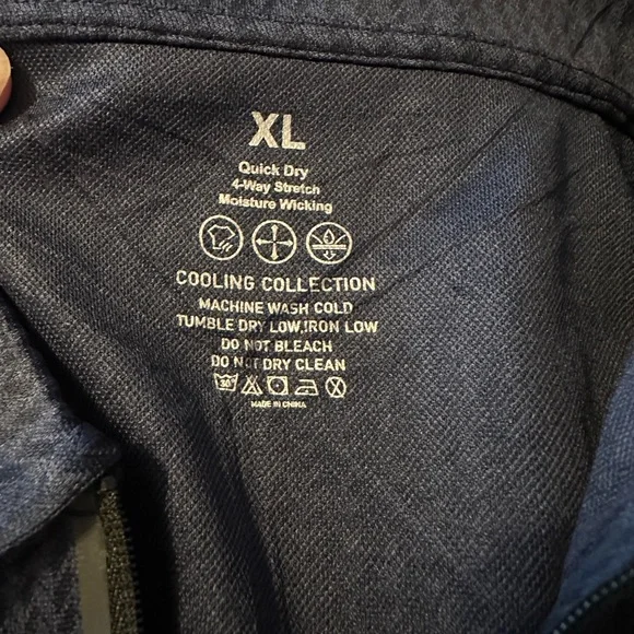 Men's Navy Polo Shirt - Picture 5 of 6